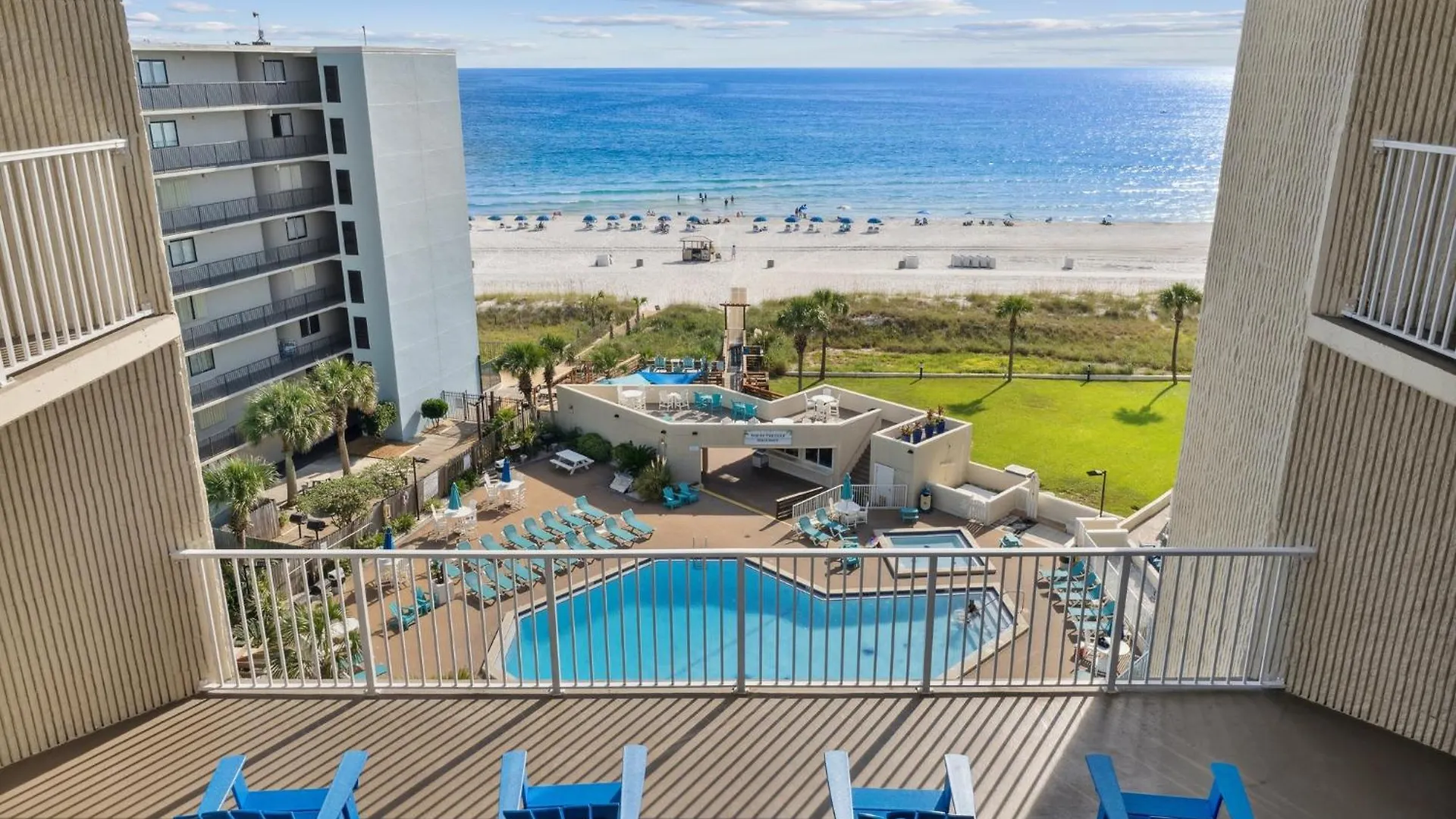 Tatil Evi Top Of The Gulf 622 Beach Front Resort Condo Renovated Like New Panama City Beach