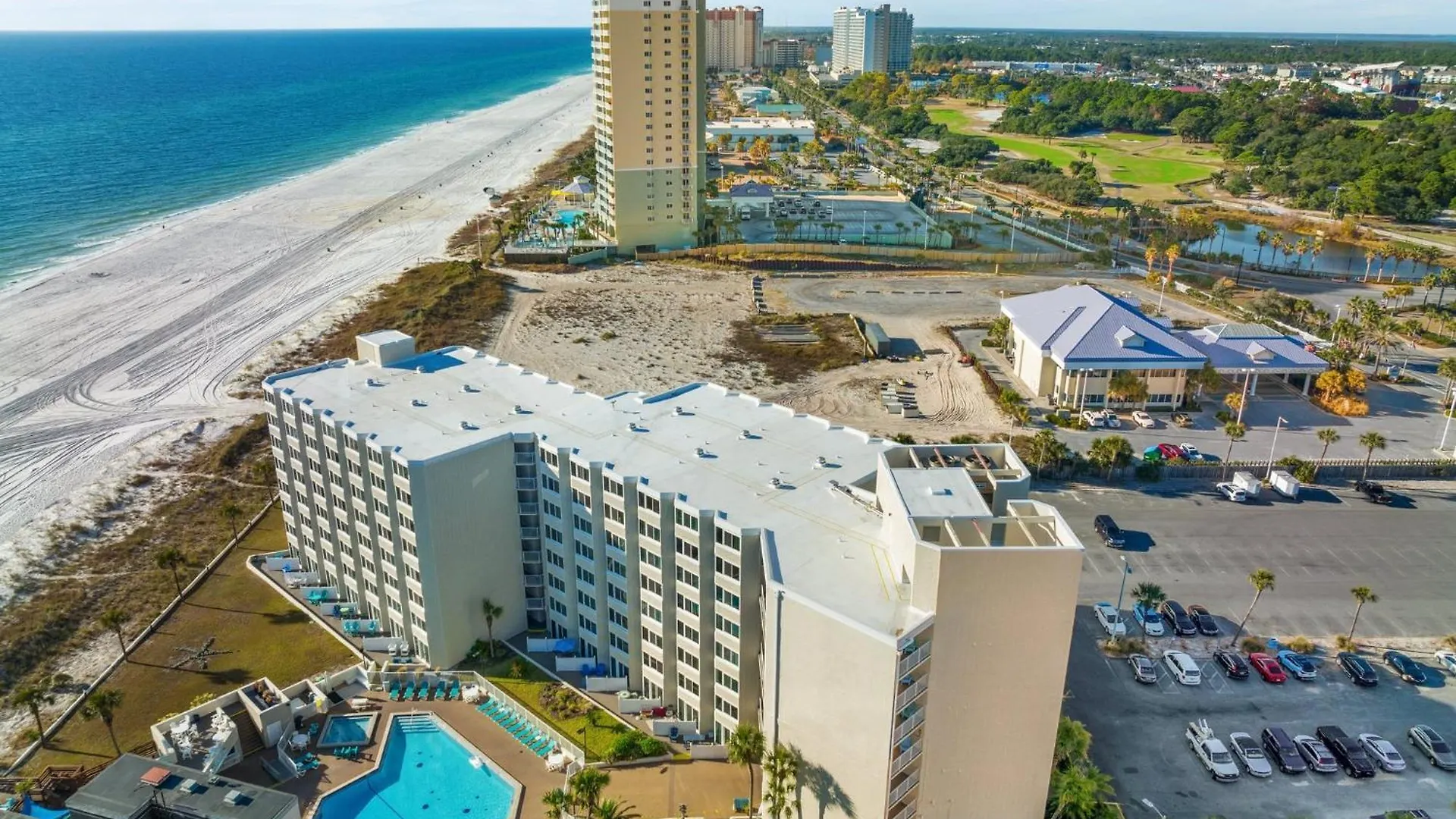 Дом отдыха Top Of The Gulf 622 Beach Front Resort Condo Renovated Like New Панама-Сити