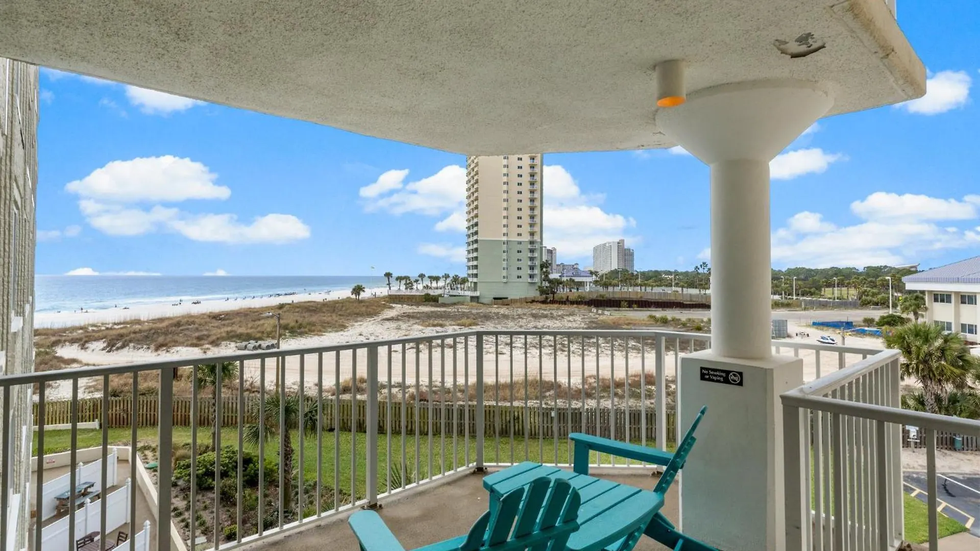 Дом отдыха Top Of The Gulf 622 Beach Front Resort Condo Renovated Like New Панама-Сити